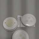 BIGMONAT LED Puck Light, Stick on Lights, Closet Lights Battery Operated, Tap Lights, 60 Lumens Touch Light, Under Cabinet Lighting, Ideal for Kitchen Cabinets, Closets, Garage and More, 3-Pack, White