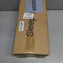 SLEEP ZONE Cooling Memory Foam Pillow - Odorless, Breathable, Skin-Friendly with Superior Support for Back, Stomach or Side Sleepers, Home, Hotel, Hospital Essentials (White, King, 1 Pack)