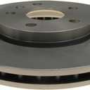 ACDelco Silver Non-Coated Front Brake Rotor 18A2719A | GM 19286253 Brake Rotors for Select Chevy, Chevrolet, GMC, Buick, and more