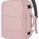 Taygeer Laptop Backpack for Women, Large Travel Backpack with 17.3 inch Laptop Compartment, TSA Friendly 40l Carry On Mochila, Daypack Business Computer Bag for Office Work Travel Essentials, Pink