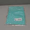 Rectangle Table Cloth, Waterproof Elastic Fitted Tablecloth for 8 Foot Folding Tables, Washable Polyester Tablecloths for Picnic, Camping, Outdoor (Aqua, 30"x96")