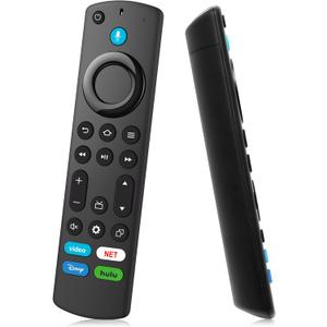 Replacement Voice Remote Control Compatible with All Fire Smart TV Stick(Lite,2nd gen,3rd gen,4K Max), Cube, Pioneer, Hisense, for Insignia Smart TV Stick with Voice Controller