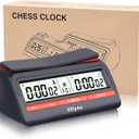 [2023 New] Xflyee Chess Clock - Digital Chess Timer, Portable Timer for Board Games and Chess with Bonus and Delayed Countdown Function
