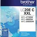 Brother LC20EC Super High Yield Cyan Ink Cartridge