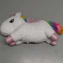 SQEQE Weighted Unicorn Plush, Weighted Unicorn Stuffed Animal, Cute Plushies Soft Pillow Toy Gift for Kids Adults 13.8 Inch, 1.6 Lbs (Uniocrn)