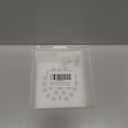 RRAJJ Square Improve 4-1/4 Inch(108mm*108mm) Screw-in Shower Floor Drain Grate Strainer (White)