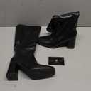 Vipost 3.35-inch Square Toe Knee High Boots for Women, Chunky Block Heel Tall Boots for Women with Side Zipper, Fashion Comfortable Long Fall Winter Boot 2025 Size 6.5