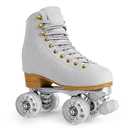 Roller Skates for Women or Men with Height Adjustable Rubber Stoppers Retro Suede Quad Roller Skates for Outdoor and Indoor, 7