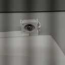 Round Toilet Seat Soft Close 16.5'',Standard Universal Toilet Lid Round with PP Material Safe, Easy to Clean and Install, Ergonomic design, Never Loosens,2 Years Support, White Plastic