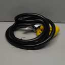 10ft NEMA 6-50P to 14-50R EV Charger Adapter Cord, STW 6AWG 50 Amp 240/250 Volts, 3-Prong Welder Plug to 4-Prong EV Charger Connector Adapter, for Tesla or EV Level 2 Charging, ETL Listed