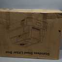 XXXL Stainless Steel Litter Box with Lid,Extra Large Litter Box Enclosure