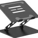 RIVERTON CANDLE & BATH for Adjustable Metal Foldable Laptop Stand Riser Ventilated Cooling Portable Holder for 10-15.6 Laptops