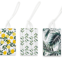Conair Luggage Tag, Luggage Tags for Suitcases, Bag Tags for Luggage, Perfect for Vacations, Flights, and Cruises, 3 Pack 