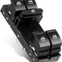 Driver Side Master Power Window Switch Replacement for Volkswagen VW Jetta 2005-2016, Passat 2006-2017, Golf 2010-2014, Rabbit, GTI, CC, Front Left, 1K4959857, 5ND959857, 5K4959857
