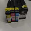 952XL Ink Cartridges Combo Pack (4-Pack, Black/Cyan/Magenta/Yellow) Compatible 952XL Ink Cartridges Replacement for 952XL Ink for OfficeJet Pro 8710 8210 8715 8720 8702 7740 Printer