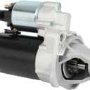 SCITOO Starter Motor 17975 for Audi for A4 1.8L 2005-2006 for A4 2.0L 2005-2009 for A4 Quattro 1.8L 2005 for A4 Quattro 2.0L 2005-2009 for Volkswagen for Passat 1.8L 2005 1.4kW 12 Volt CW 10 Teeth