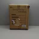 Zigzag Easy Installation Waterproof Double Recessed Shower Shelves Niche, ABS Plastics Bathroom Shower Niche 16  24 Inches for Shampoo, Soap and Foot Rest