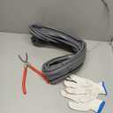 MDS47123619 Door Gasket Compatibile with LG FrontLoad Washing Machines WM3270CW WM3270CW/00 WM3500CW/00 WM3670HVA/01 WM3700HVA/00, Door Boot Seal with 383EER4001A Washer Spring Expansion Removal Tool