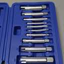 10 Pcs Tap Extractor Set Broken Head Screw Remover Steel Screw Remover Tool 3 Types