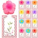 Zeyune 24 Pcs/12 Set Graduation Teacher Gifts Bulk Teaching Is a Work of Heart Set Flower Hair Clips with Appreciation Cards for Women Thank You Gifts for Teacher Appreciation Party Favors