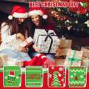 48 Pcs/24 Set Christmas Spiral Notepads Bulk Christmas Party Favors Gift Festive Christmas Theme Notebook with Sticky Note Notepad Ballpoint Pen for School Party Holiday Stocking Stuffer (Red & Green)