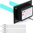 Qualirey 26W HVAC UV Light Sanitizer Air Purifier for Whole House, 110V Dual UV UVC Light in Duct for HVAC Duct Filter, UV Duct Air Purifier for AC Air Conditioning