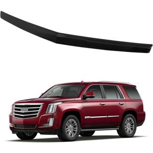 Hood Molding Trim Black Kit Assembly Replacement for 2015 2016 2017 2018 2019 2020 Escalade 4-Door