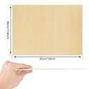 10Pcs 16 x 12 x 1/8 Inch Basswood Sheets, Unfinished Wood Boards, 3mm Basswood for Laser Cutting, Arts and Crafts, Painting, Pyrography, Wood Engraving, Architectural Models
