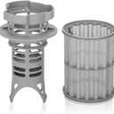 New 00645038 645038 Micro Filter for Bosch Kenmore Thermador Dishwasher Parts, Replaces AP4339631, 00651097, 1560725, 651097, AH3479708, EA3479708, PS3479708, PS8730270