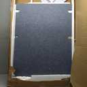 40 x 28 inch Mobile Magnetic Glass Whiteboard, Double-Sided Board with Felt Back and Storage for Office & Classroom, White