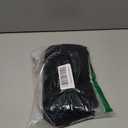 Mens Cotton Linen Shorts Casual Waist Elastic Button Golf Beach Shorts with Pockets (32, Black)