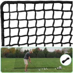 Golf Practice Net - Heavy Duty Nylon Netting, 10x10ft/10x15ft/10x20ft
