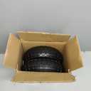Gorilla Cart Wheels 10" Flat-free Solid Tire and Wheel Replacement 4.10/3.50-4 for Hand Truck, Wagon, Garden Dolly, Trolley - 2 Pack