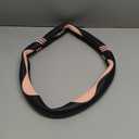 Carbon Fiber Leather Car Steering Wheel Cover Compatible with Lexus 250 RX350 Is350 GX460 Is300 ES350 RC LS NX CT200h(PIN K)