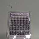 Natural Lash Clusters Kit Manga Lash Clusters DIY Lash Extension Kit 10-16mm Cluster Eyelash Extensions Kit Lash Bond and Seal Lash Tweezers Individual Lashes Cluster Kit DIY Lash at Home