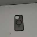 Frosted Translucent Black for iPhone 16 Pro Max - Impact Resistant and with Magnets