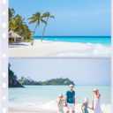 50 Pack Photo Sleeves Holds 200 5"x7" Photos, Clear Photo Page Protector for 3 Ring Binder, Double-Sided Photo Album Refill Pages Photo Pockets Photo Sleeves Binder Sheets