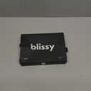 Blissy Silk Pillowcase - 100% Pure Mulberry Silk - 22 Momme 6A High-Grade Fibers - Silk Pillow Cover for Hair & Skin - Regular, Queen & King (Black, Queen)