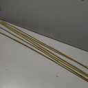 Hydrofarm HGBB4 4' Natural, Pack of 25 Bamboo Stake, 4 Foot, Tan