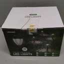 Super Bright Solar Lights Outdoor Waterproof-10 Pack, Dusk to Dawn Up to 12 Hrs Solar Powered Outdoor Pathway Garden Lights Auto On/Off, LED Landscape Lighting Decorative for Walkway Patio Yard (Cool White)