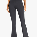 AFITNE Women's Yoga Pants Bootcut Workout Leggings Flare Casual Lounge Pants with Pockets High Waist and Tummy Control XXL