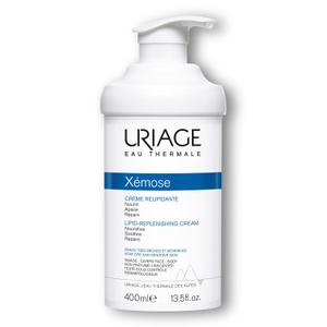 Uriage Xemose Lipid-Replenishing Body Cream, For Dry To Very Dry Skin With Shea Butter, Soothes Discomfort Sensations, Long-Lasting Hydration, Face & Body, Paraben & Fragrance-Free (13.5 Fl Oz (Pack of 1))