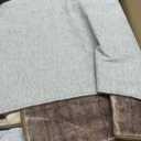 Modern Indoor Area Rug for Living Room, 8x10 Large Low Pile Geometric Patchwork Rug for Bedroom, Dining Room, Office, Hardwood Floors Home Decor, Non-Slip Faux Wool Machine Washable Area Rugs, Brown