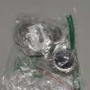 Kingrol 4 Pack Kitchen Sink Strainers with Rubber Stoppers - Stainless Steel Drain Basket Replacement, Fits 3.5 Inch Standard Sink Drain, Prevents Clogs, Easy Clean, Rust Resistant