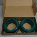 4 Pcs Lawn Circle Ring Sprinklers, Plastic Ring Sprinkler Base, Round Watering Spot Sprinklers for Outdoor Lawn Garden Yard Patio Irrigation System