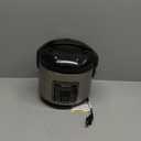 AROMA Digital Rice Cooker, 4-Cup (Uncooked) / 8-Cup (Cooked), Steamer, Grain Cooker, Multicooker, 2 Qt, Stainless Steel Exterior, ARC-914SBD