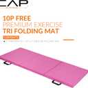 CAP Barbell All Purpose Folding Anti Tear Exercise Training Aerobic Fitness Gym & Gymnastics Balance Mat | Multiple colors