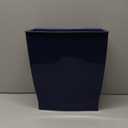 iDesign Small Bathroom Trash Can, Ideal for Primary and Guest Bathroom or Office, Blue, Made in USA (Navy)