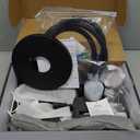 ESNBIA Bathtub Shower Faucet Set, Shower Tub KitValve Included) with High Pressure Handheld Shower Head and Tub Spout, Single-Handle Tub and Shower Trim Kit, Shower Head and handle set, Matte Black