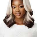 Outre Lace Front Wig - Perfect Hair Line 13X4 - Malibu (CHOCOLATE SWIRL)